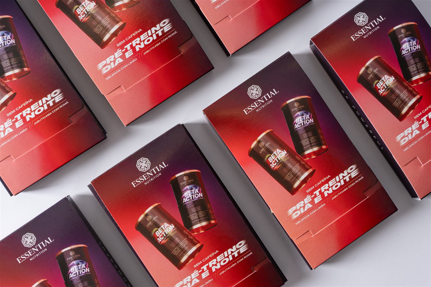 Caixas personalizadas para suplementos alimentares e produtos de nutrição esportiva